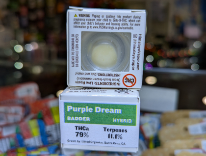 Himalaya Purple Dream 1g Live Resin Badder