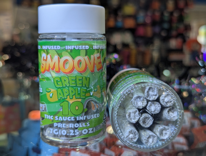 Smoove Green Apple 10-Pk 0.7g Infused Preroll