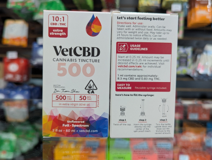 Vet CBD Extra strangth 500mg CBD  2oz Tincture