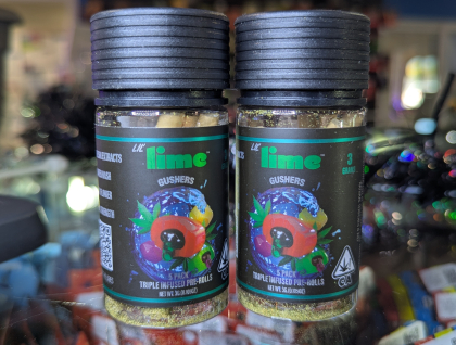 Lil' Lime Gushers 3g Infused Preroll 5pk