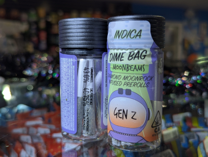 Dime Bag Moonbeams Gen Z 2.5g Infused Preroll 5pk