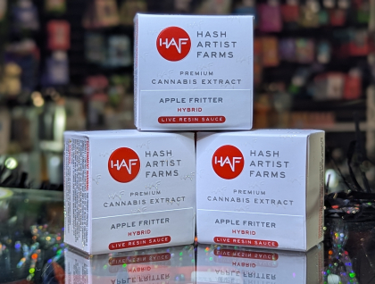 Hash Artist Farms Apple Fritter 1g Live Resin Sauce