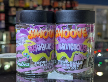 Smoove Bubbleicious 28x0.5 14g Preroll pk