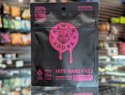 Kanha Rosin Sour Berry Bliss 100mg Edibles