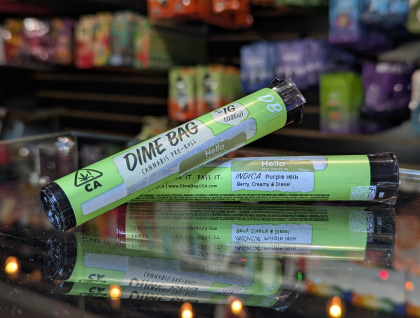 Dime Bag Purple Milk 1g Preroll