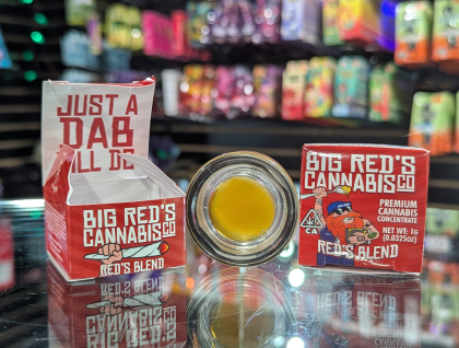 Big Red's The Ozarks 1g badder Concentrate