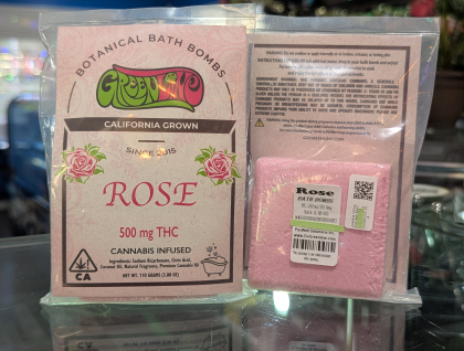 Greenline 500mg Rose Bath Bomb
