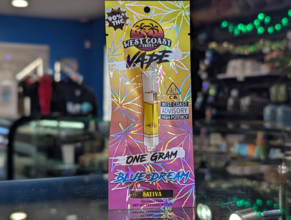 West Coast Treez Blue Dream 1g Cartridge