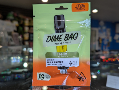 Dime Bag Apple Fritter 1g Cartridge