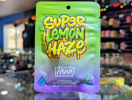 Hush Super Lemon Haze 1g Cartridge