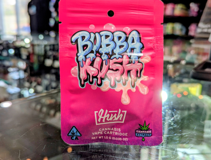 Hush Bubba Kush 1g Cartridge