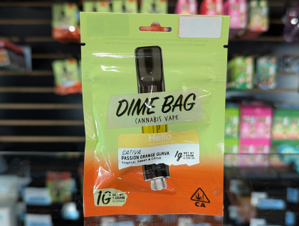 Dime Bag Passion Orange Guava 1g Cartridge