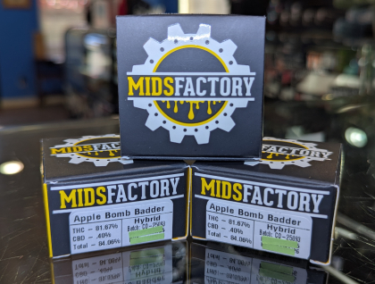 Midsfactory Apple Bomb 1g Badder Concentrate