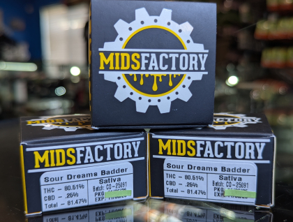 Midsfactory Sour Dreams 1g badder Concentrate