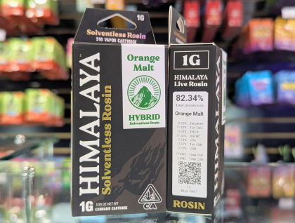 Himalaya Orange Malt 1g Rosin Cartridge