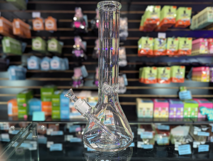 14" 9MM Clear Beaker Bong (65805)