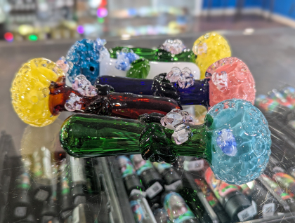 5"Honey Bee Glass Pipe (61305)