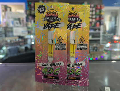 West Coast Treez GSC 1g Cartridge