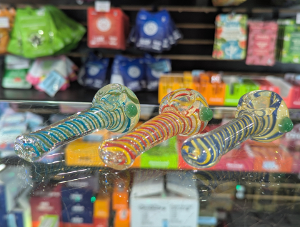 3" Fancy Swirl Hand Pipe (61357)