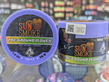 SunSmoke Indica Blend 14g Pre- Ground Flower