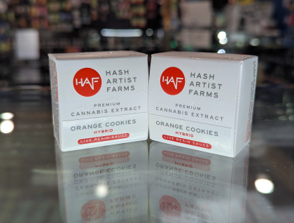 Hash Artist Farms Orange Cookies 1g Concentrate