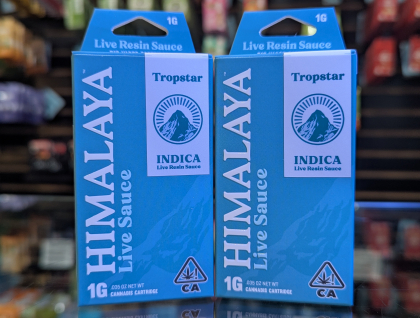 Himalaya Tropstar 1g Live Resin Sauce Cartridge