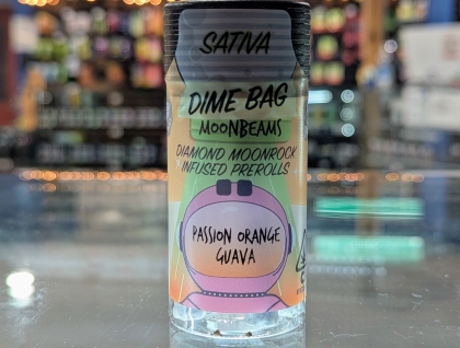 Dime Bag Moonbeams Passion Orange Guava 1g Infused Preroll