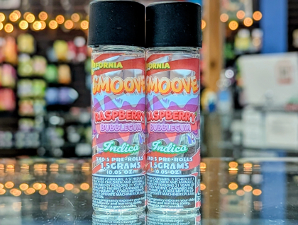 Smoove Raspberry bubblegum 3x .5g (1.5g) Preroll pack