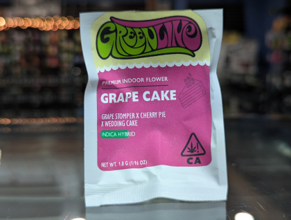 Greenline Grape Cake 1.8g Flower