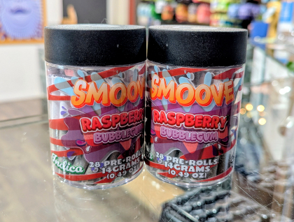 Smoove Raspberry Bubblegum 28 x .5g (14g) Preroll pack