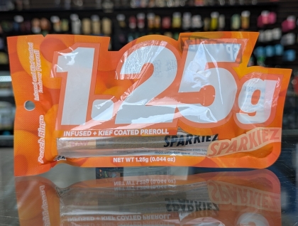 Sparkiez Peach Rings 1.25g Infused Preroll