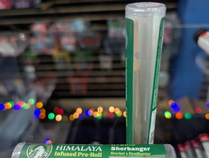 Himalaya Sherbanger 1g Infused Preroll