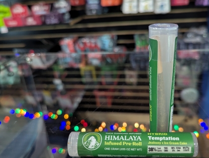 Himalaya Temptation 1g Live Resin Preroll