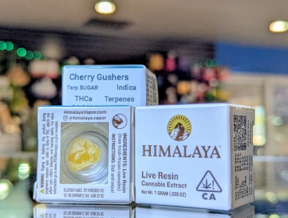 Himalaya Cherry Gushers 1g Live Resin Sugar