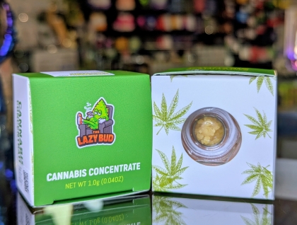 Lazy Buds Cherry Gas 1g Sugar Diamond Concentrate
