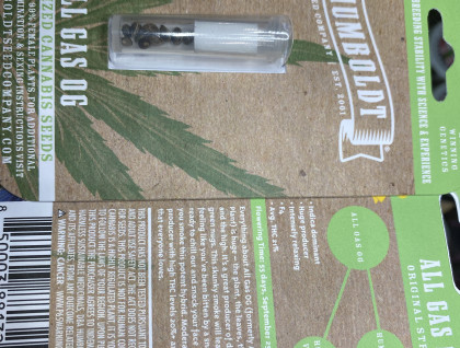 Humboldt Seed Co All Gas OG Feminized