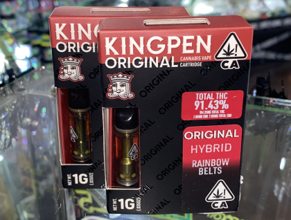 Kingpen Rainbow Belts 1g Cartridge