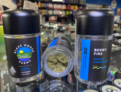 Glass House Farms Berry Fire 3.5g Prepackaged 1/8