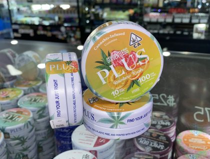 Plus Rainbow Kush Gummies 100mg Edibles