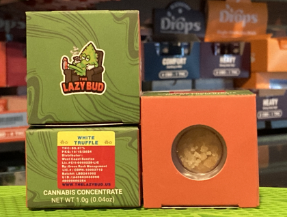 Lazy Buds White Truffle 1g Sugar Diamond Concentrate