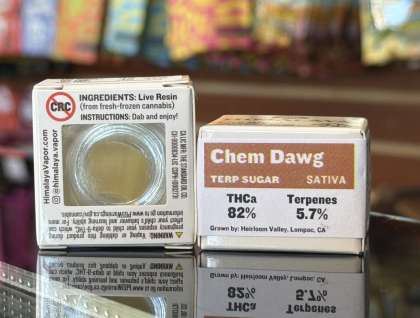 Himalaya Chem Dawg 1g Live Resin Sugar