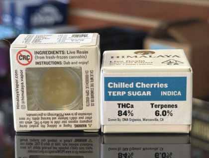 Himalaya Chilled Cherries 1g Live Resin Sugar