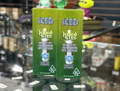 ICED Lemon Tree 1g Diamond Cartridge
