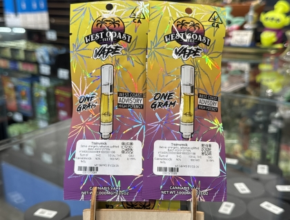 West Coast Treez Trainwreck 1g Cartridge