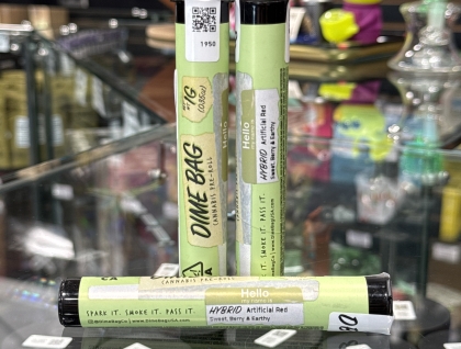 Dime Bag Artificial Red 1g Preroll