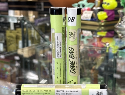 Dime Bag Purple Ghost 1g Preroll