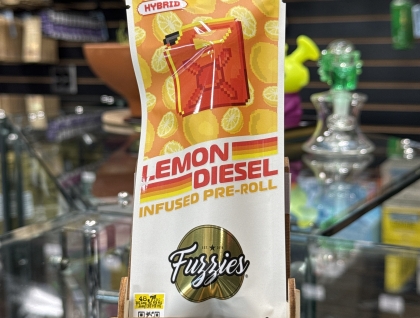 Fuzzies Lemon Diesel 1g Infused Preroll