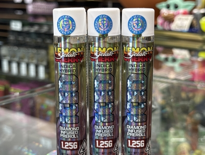 ICED Lemon Cherry Gelato 1.25g Infused Preroll