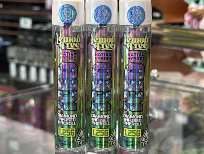 ICED Lemon Tree 1.25g Infused Preroll