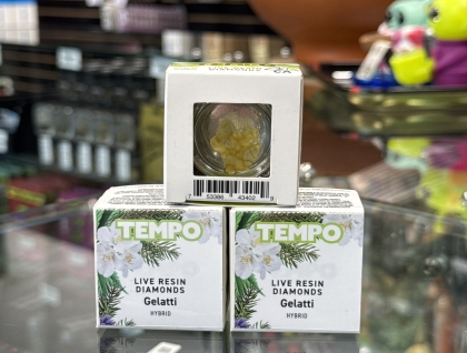 Tempo Live Resin Diamonds Gelatti 1g Concentrate